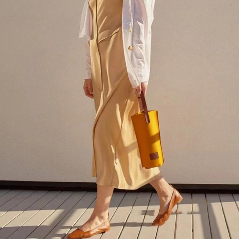 Vinpose Filt Enkeltflaske Isolert Tote Flaske Vinbæreveske Polstret Vinkjøler Gave Til Vinelskere Eller Bryllup