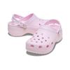 Classic Platform Pearl Clog Sandal Slipper Pink 211231 6zw
