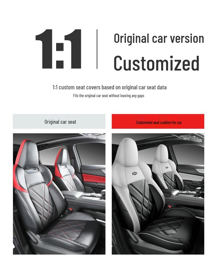 All-Season Full-Cover Car Seat Covers for Changan Qiyuan Q05.