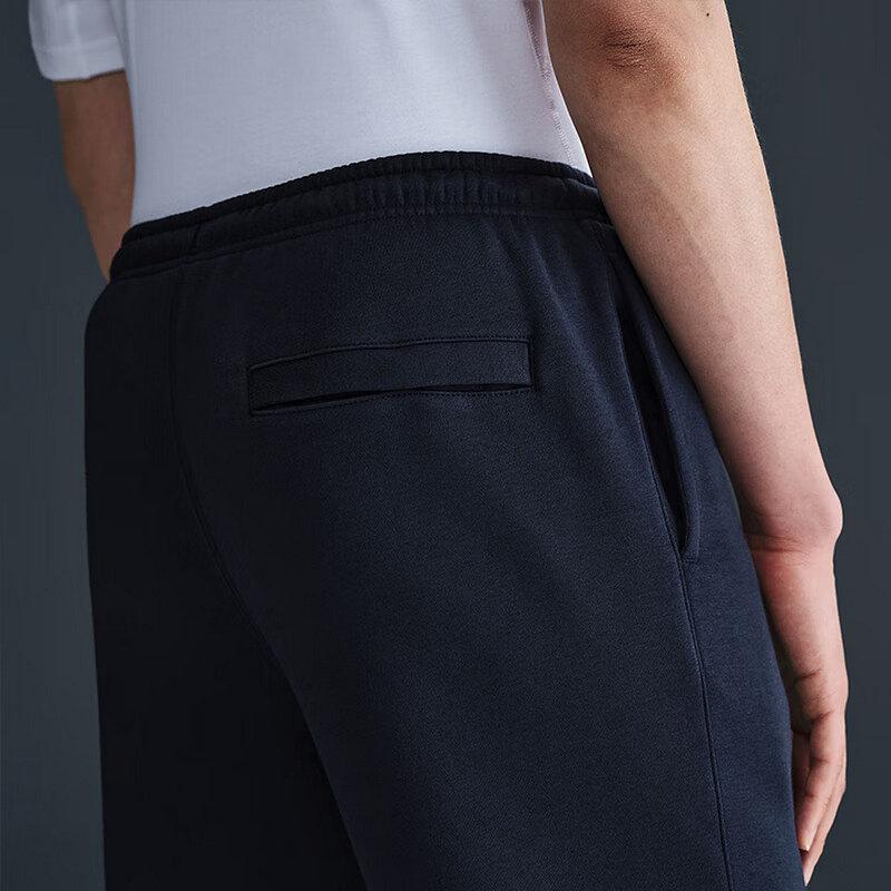 Nike Club Fleece Lace-Up Fashion Mid-Rise Knitted Sports Pants Men Bottoms FN3788-451