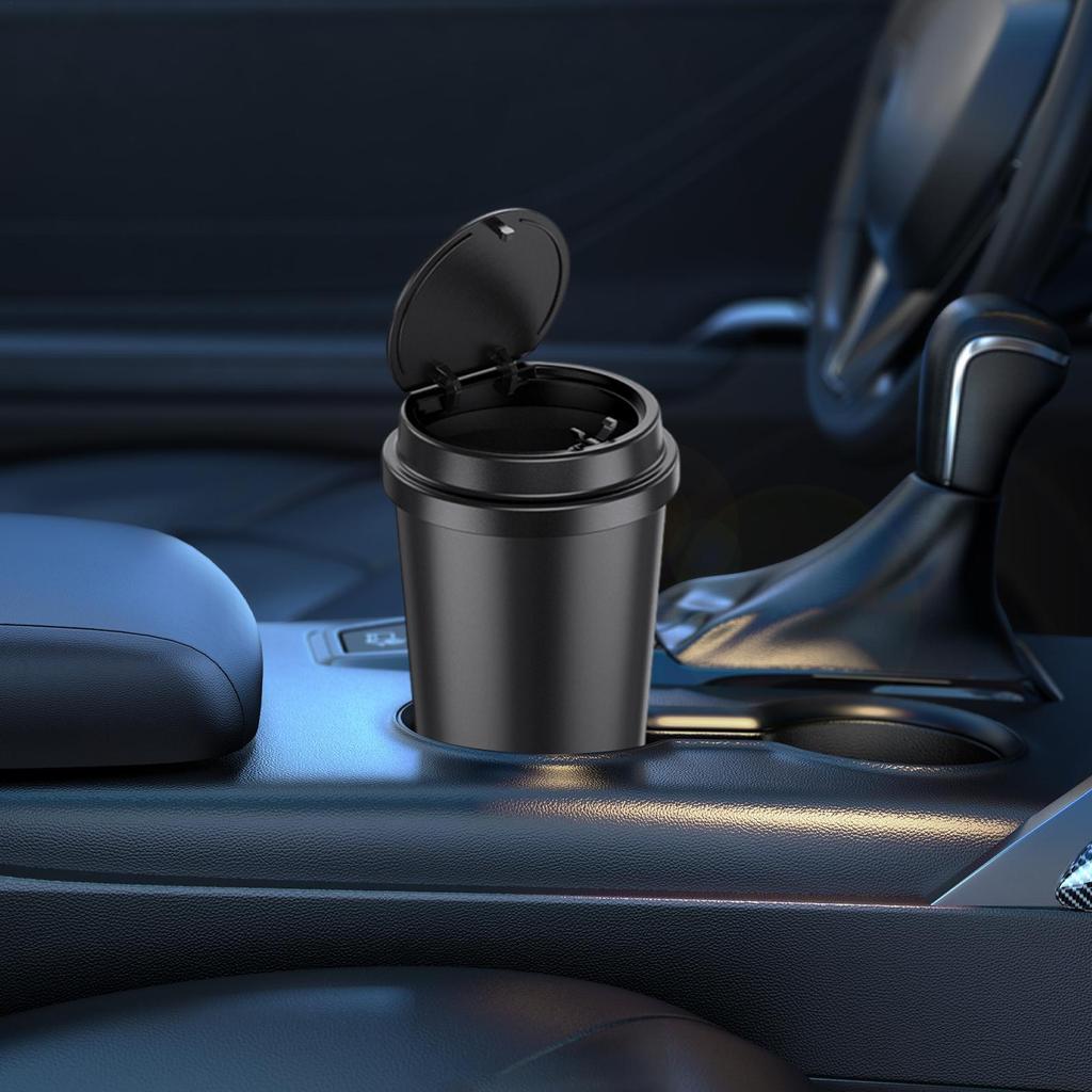 For Vehicle Car Trash Bin Car Accessories Trash Can Bin Waste Basket Leak Proof Container Storage Organizer Vehicle Accessories