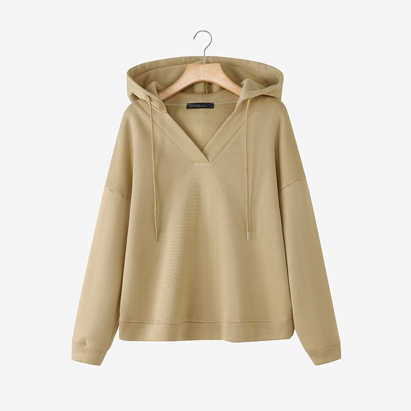ZANZEA Women Autumn Casual Long Sleeve Pullover Hoodies Sweatshirt