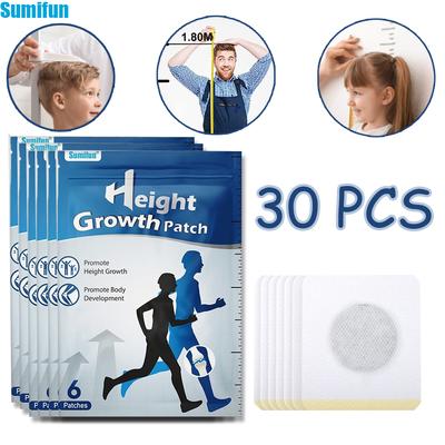 6/12/30 Pièces Patchs de Croissance en Hauteur Favorisent la Croissance des Adolescents Plâtre Herbal Chinois Se Concentrent sur le Développement Corporel des Adolescents
