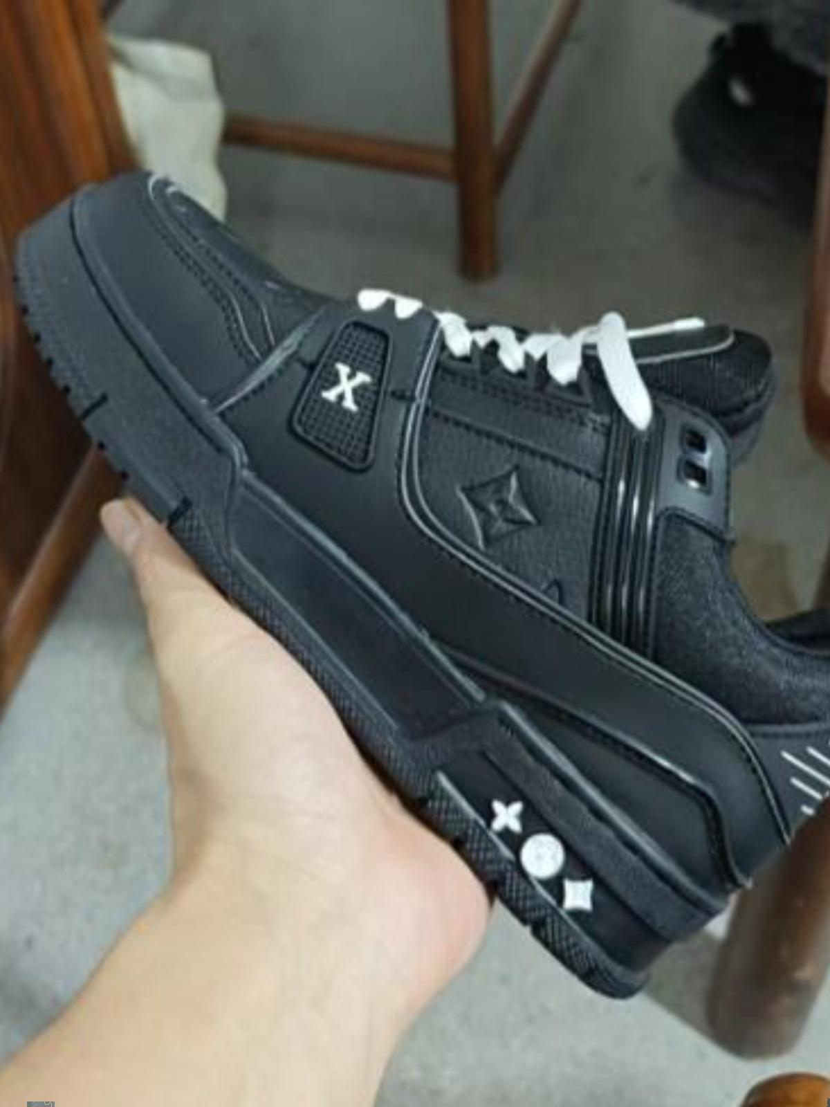 Autumn and winter new leather board shoes niche casual shoes sports shoes heightening men 36