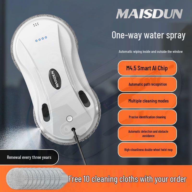 Automatic Electric High-Rise Window Cleaning Robot