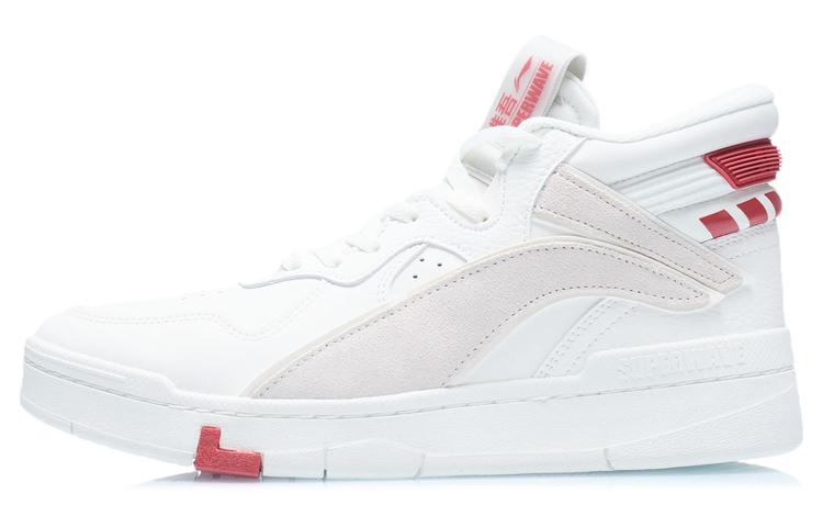 Li Ning Wave SUPERWAVELO Superwave Mid Abrasion Resistant Breathable Abrasion Resistant Breathable Mid top AGCR233-1 42