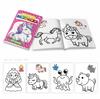 1SET Coloring Book A4 Russian Original Cute Pattern Painting Book Early Education Fun Graffiti Glue Coloring Book