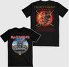 Iron Maiden Legacy of the Beast World Tour 2022 Black T-Shirt