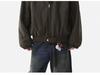Zuoshan Diao Men's Hooded Cotton Jacket: Winter Velvet, Thick, Loose Fit, Youthful Trendy American Workwear Style.