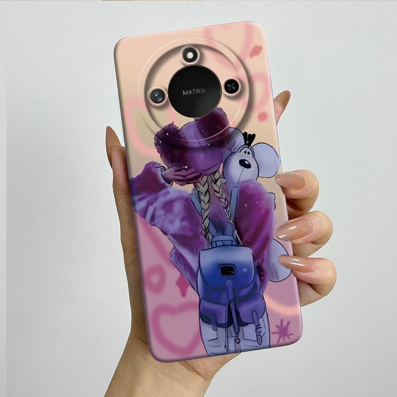 For Honor X9C Smart Phone Case X9cSmart Soft Silicone Funda Sweet Painted Fashion Cartoon Protective Capa Lovely Printing Cover