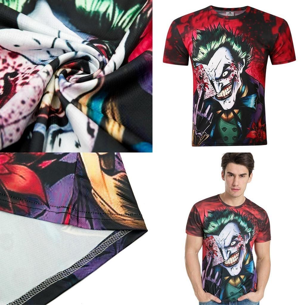 The Dark Knight Joker Batman 3d Printed Tee Soft Breathable And Easy To Clean