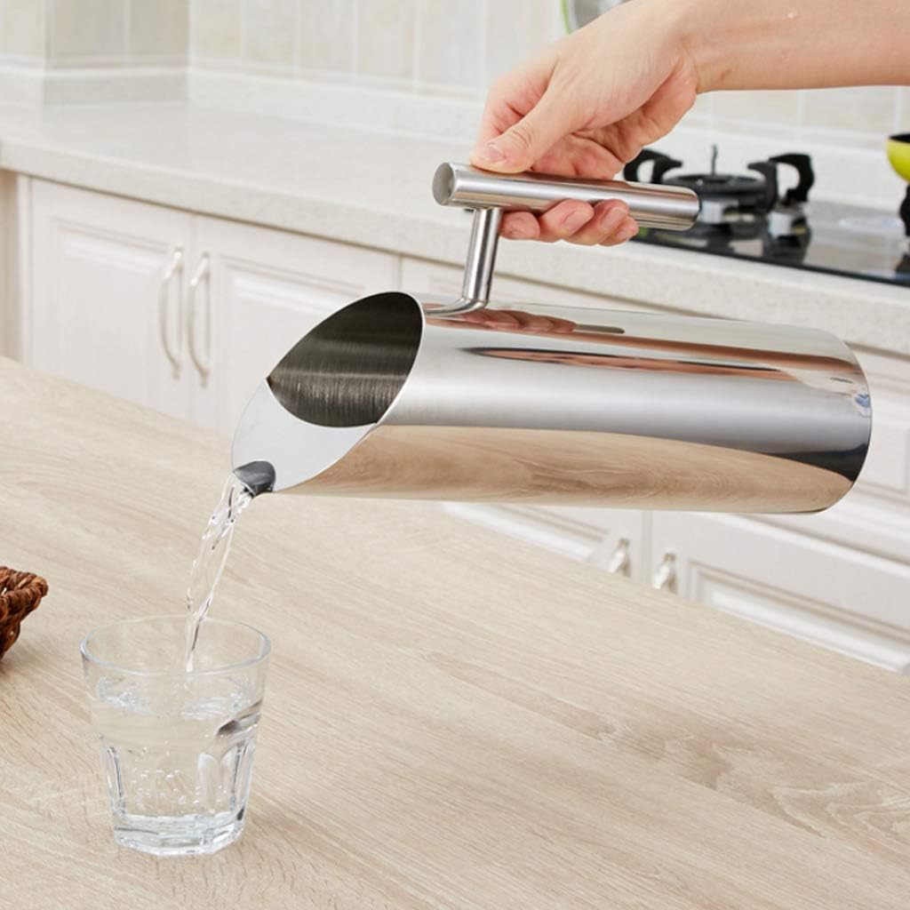 Pitcher Kettle Stainless Steel Curling Cold Beverages Pot Drinkware Accessories