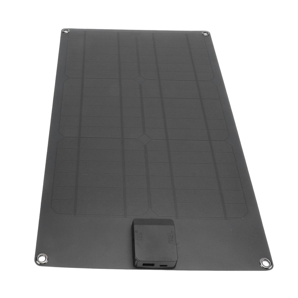 Solarpanel 20W Wasserdicht Stabil Tragbar Handy Solar Ladegeräte mit Kontrollleuchte für
