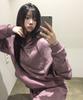 Symbol Stud Pigment Hoodie Pink