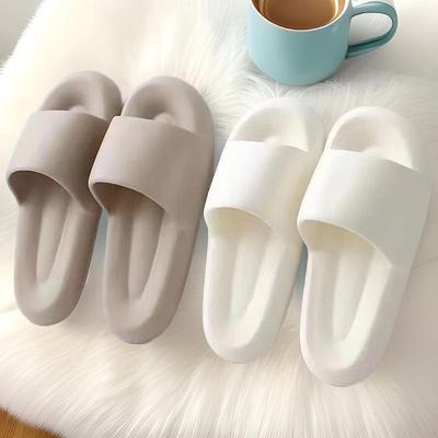 Thick-Soled Non-Slip Open-Toed Slippers for Women - Indoor & Outdoor Summer Sandals