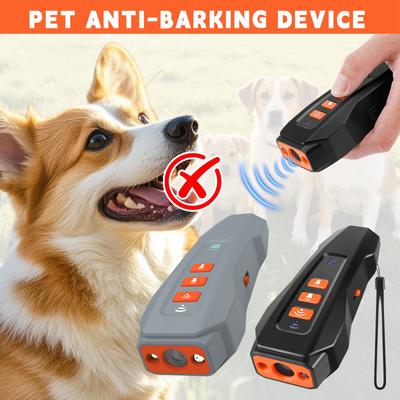 Dog Barking Deterrent, Rechargeable -Barking Device For Dogs, Dog Bark Control Device, Long Range 33 Feet, Replaces Painful Collars And Sto