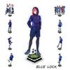 Blue Prison-themed Acrylic Double-layered Standee Anime Display Collectible