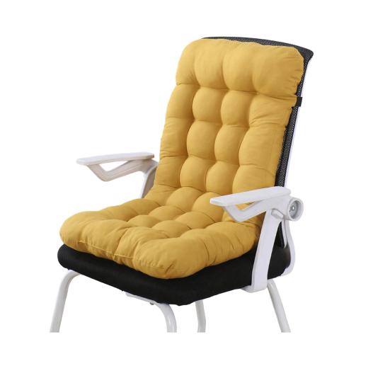 Schreibtischstuhl Kissen Bürostuhl Kissen mit hoher Rückenlehne Rutschfest Schaukelstuhl Sitzkissen mit Bändern für Büro Auto Zuhause Esszimmer Küche