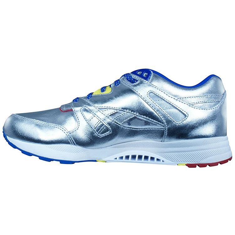Reebok Comfortable Y2K Retro Synthetic Leather Low-Top Running Shoes Men Sneakers Silver Blue Red V70616
