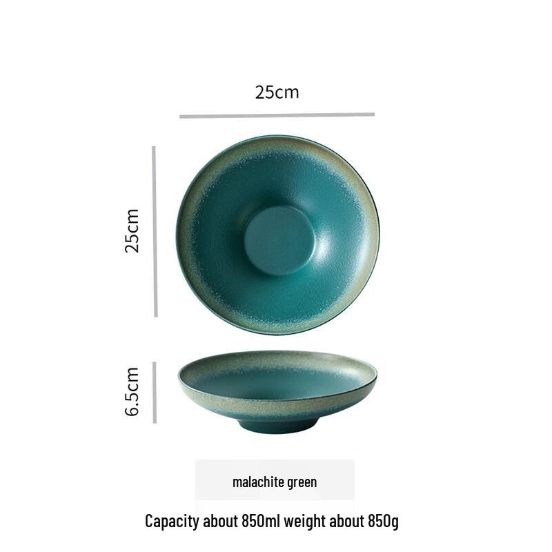 ZISIZ Japanische Keramik Douli Salatschüssel