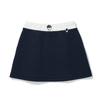 MALBON GOLF Airy A-Line Skirt Dark Navy (Woman)