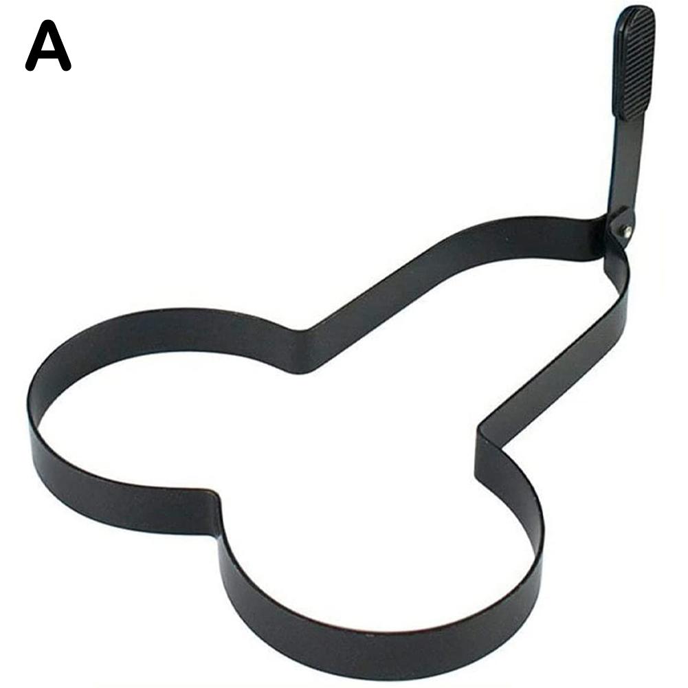 Omelette Molds Circle Egg Cooker Fried Egg Circle Meat Mold G4Z1