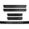 Carbon Fiber Car Sticker Auto Door Threshold Waterproof Stickers For Lexus CT ES GS NX IS250 CT200h IS300h ES300h ERX400h NX300h