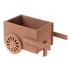Igarden iGarden Japanese Made iWood Planter Style Natural Assembled Gardening Flower Stand Exterior Flower Bed 2-wheel