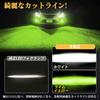 Perrace Genuine Fog Lamp Replacement LED Bulb, 2-Color Switchable, Refer To Compatible Car Models