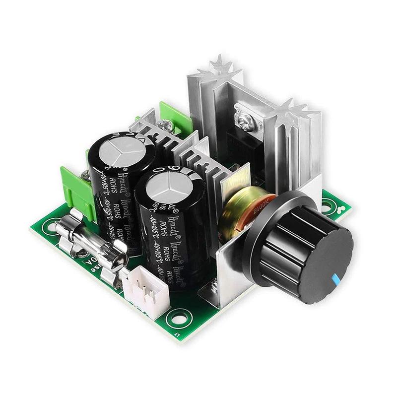 Dc 12V 24V 30V 40V 13Khz Pwm Dc Motor Speed Regulator Governor Speed Controller Switch 10A 1000Uf Continuously Variable Speed