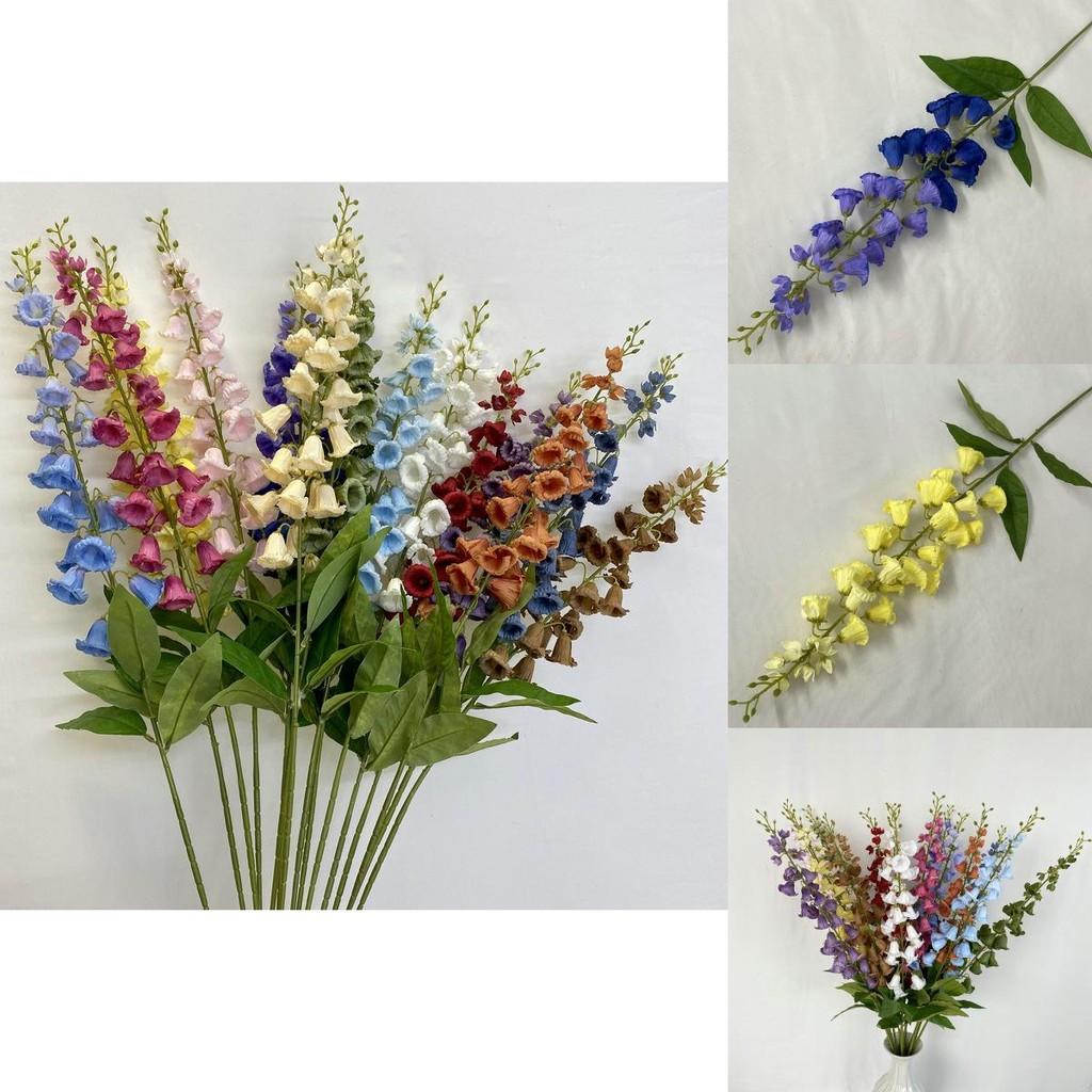 Artificial Wind Chime 2 Flower Bouquet For Living Room And Event Decor