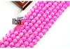6mm Pink Synthetic Glass Beads - 138 Pcs/strand, DIY Handmade Jewelry Accessories