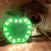 Lampada LED a Forma di Mela Lampada da Tavolo Decorativa Popolare su Instagram Natale e Vigilia di Natale Lampada Notturna Decorativa