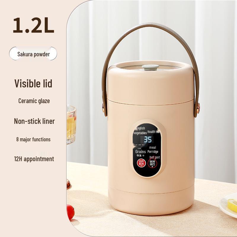 Smart Mini Health Electric Stewing Cup – Portable Hot Pot for Soup, Stew, Porridge & Cooking