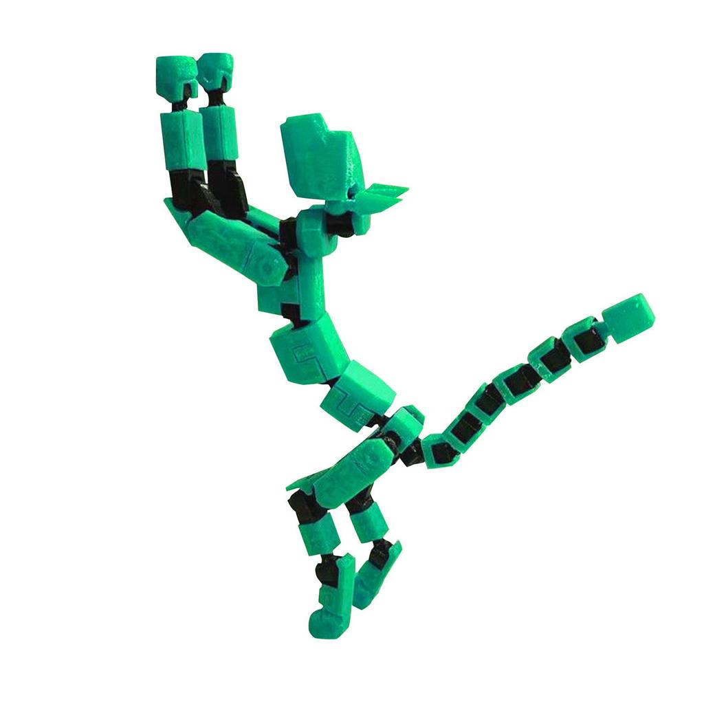 3D tisk na stroj pro domácí mazlíčky Držák pro panenky pro psy, dekompresní hračka s více klouby, super pohyblivý model