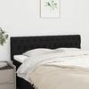 VidaXL 2x Headboards Bedroom Furniture Bed Accessories Single Bed Heads Interior Black 346356