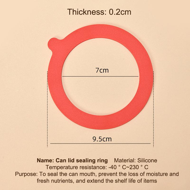 10 Stück Ersatzdichtung Luftdichtes Silikonsiegel Glasbehälter Dichtung Dichtring Dichtung für Bügelverschluss Aufbewahrungsbehälter Glas Einmachglas