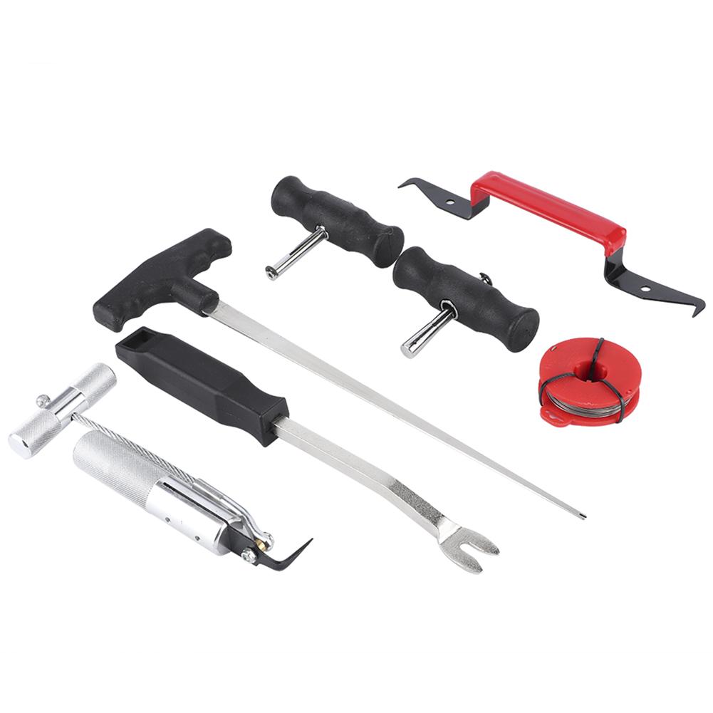7 teilesatz Auto Windschutzscheibe Entfernung Cut-Tool Kit Automotive Fenster Glas Demontage Set