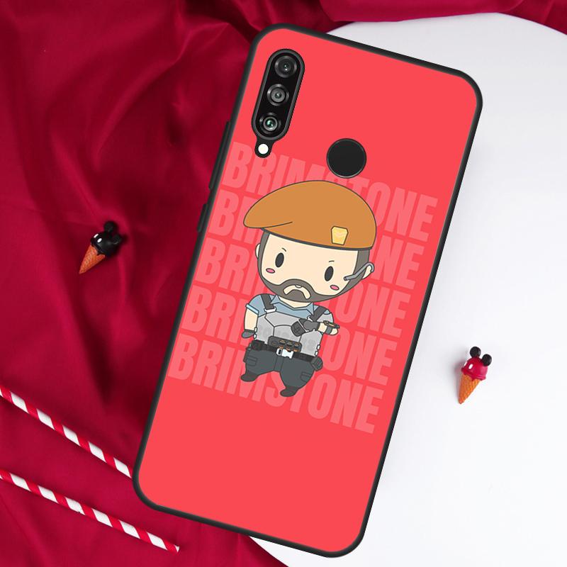 Cute Cartoon Chibi Valorant For Huawei Nova Y61 Y91 Y90 Y70 Y60 Y72 12s 12i 11i 7i 8i 9 10 SE P60 Pro P30 P40 Lite Case