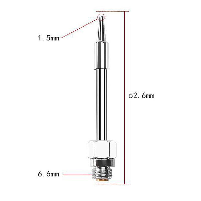 

1 шт. Паяльная головка для бытового паяльника, сделай сам, Портативный наконечник для паяльника 5 В 8 Вт, Паяльник от батареи, USB-наконечник для паяльника