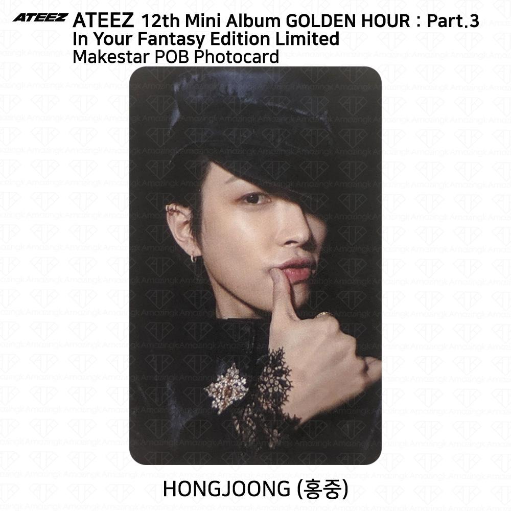 ATEEZ Golden Hour Part.3 In Your Fantasy Edition Limited Makestar POB Photocard