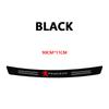 1PCS Carbon Fiber Car Door Sill Threshold Protector Stickers Decals Center Cover For Peugeot 208 3008 308 206 2008 406 5008 207