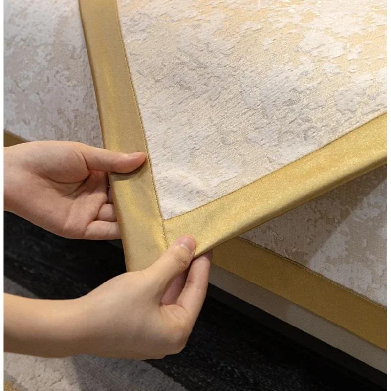 Effen Kleur Luxe Stijl Bankkussen Nieuw Alle Seizoenen Universeel Rugleuning Handdoek Modern Scandinavisch Bankhoes Doek Kussen