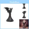 Unique Gothic Bat Candle Stand Made Of Durable Resin Ideal For Halloween Home Decor