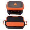 Elektrische Lunchbox 1,5L Selbstheizend Speisenwärmer Intelligenter Timer Wiederaufladbar Tragbar Lunchbox Abnehmbare Trennwand