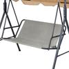 1PC Heavy-Duty 600D Oxford Fabric Swing Seat Replacement Waterproof Replaceable Swing Cover with UV Resistance