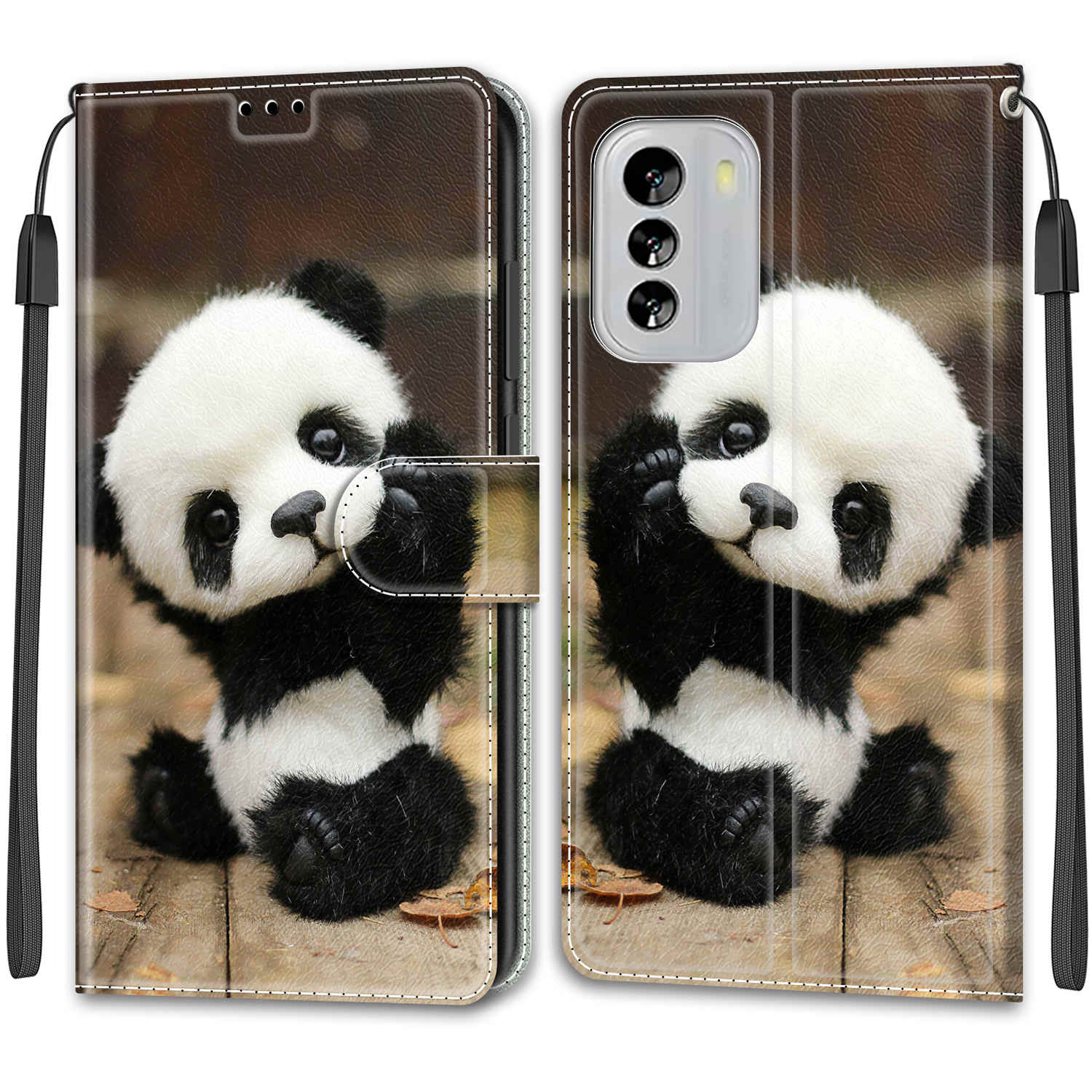 

Роскошный окрашенный кожаный чехол для Nokia G60/G21/G11/G20/G10/C12/C22/C32/G42 Защитный чехол-книжка для Nokia 6.3/Nokia C01 Plus/Nokia G310 Nokia G60 5G