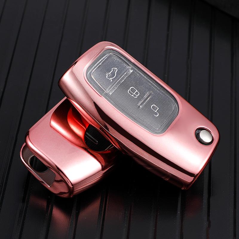 TPU Soft Gel Car Key Cover for Ford Fiesta