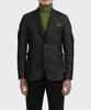 Panicale Black Slim Fit Corduroy Jacket