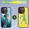 Squidward Tentacles Phone Case For iPhone 16,15,14,13,12,11,Pro,Max,Plus,Mini,SE Magsafe Magnetic Wireless Charging